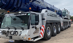 8 and 9 axle all terrain crane