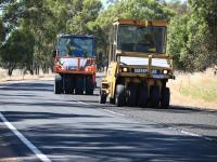 Two SprayLine vehicles 