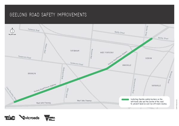 Geelong Road safety improvements