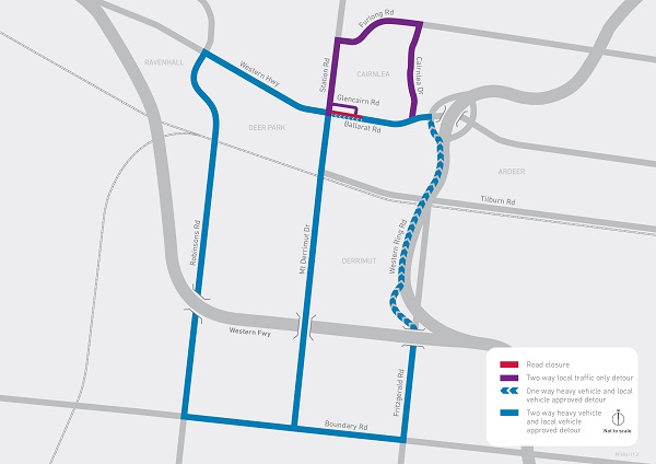 Ballarat Road re surfacing