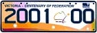 Centenary of federation plate