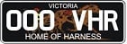 Victorian Harness racing plate