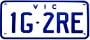 Motorcycle plate
