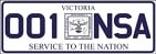 National Servicemen plate