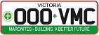 Victorian Maronite Community plate