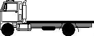 A 2 axle rigid truck