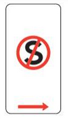 no stopping sign