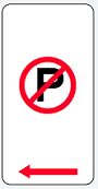 Image of a no parking sign