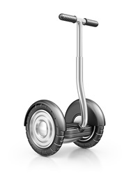 Two wheeled motorised personal mobility device referred to as a Segway