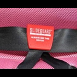 child restraint anti-submarining device