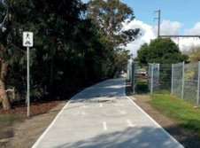 Image of an off road bike path