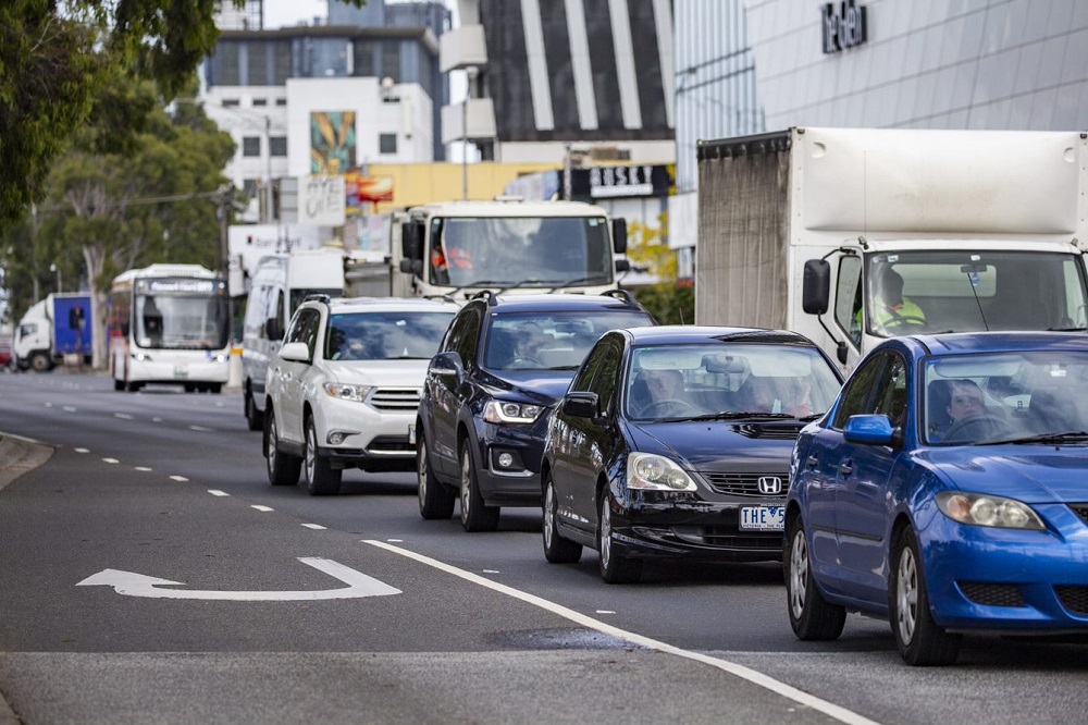 Traffic in the east