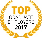 Top Graduate Employers 2017 logo