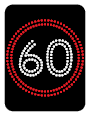 road sign alerting driver is enering a 60km\h zone 