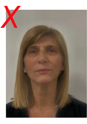 Unsuitable licence photo: image is not clear