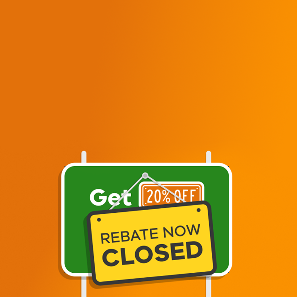 20% rebate for vehicle registration now closed